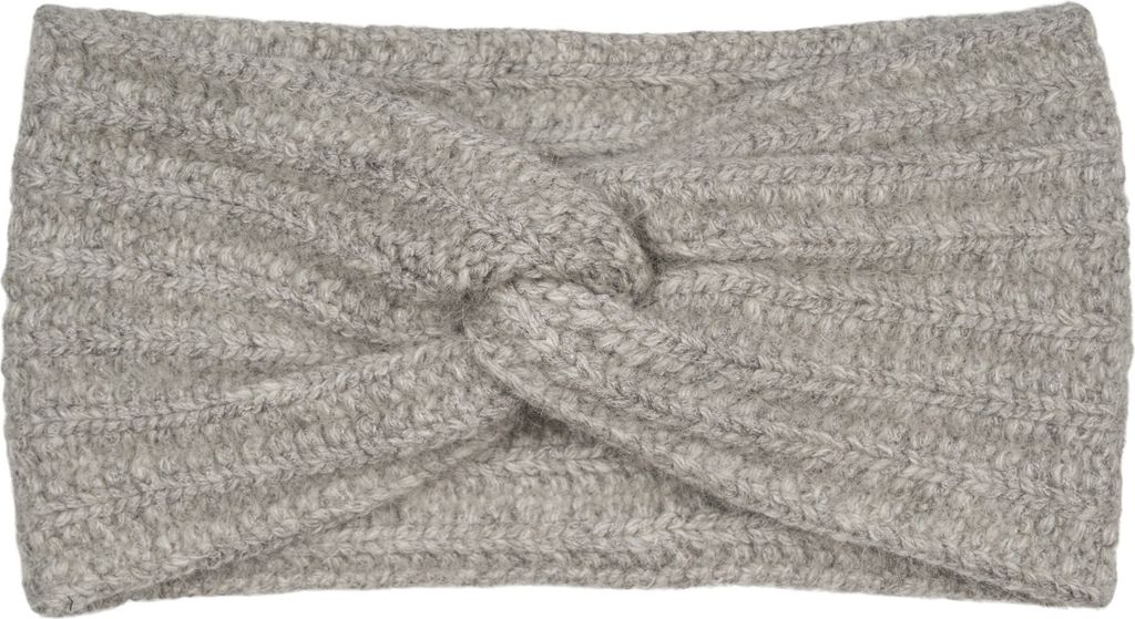 styleBREAKER Damen Strick Stirnband mit Rippstrickmuster und Twist Knoten, Rippmuster, warmes Winter Haarband, Headband 04026059