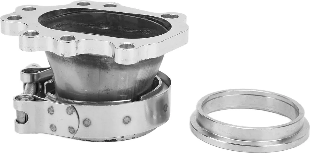 Fixez votre Downpipe sans Fuite avec l'Adaptateur Turbo V-Band Inox