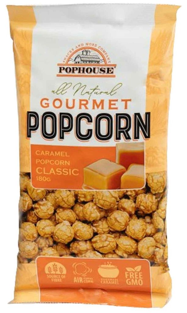 Pophouse Gourmet Popcorn Caramel Classic 180g Produktbild 