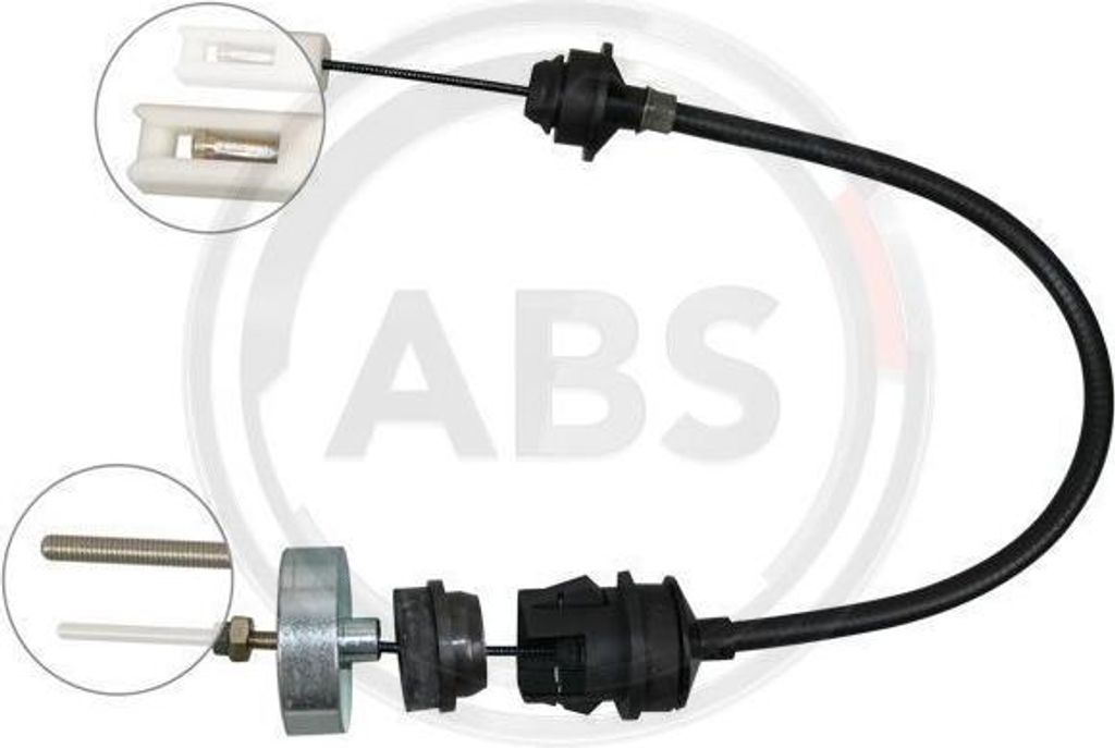 A.B.S. K26900 Seilzug, Kupplungsbetätigung OE 2150P8 kompatibel mit ZX, Xsara