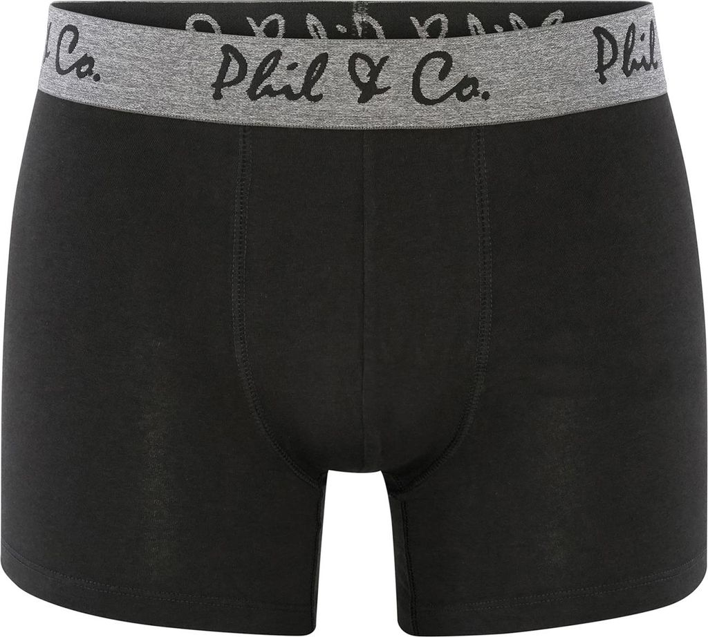2-Pack Retropants "Jersey" (Schwarz) S