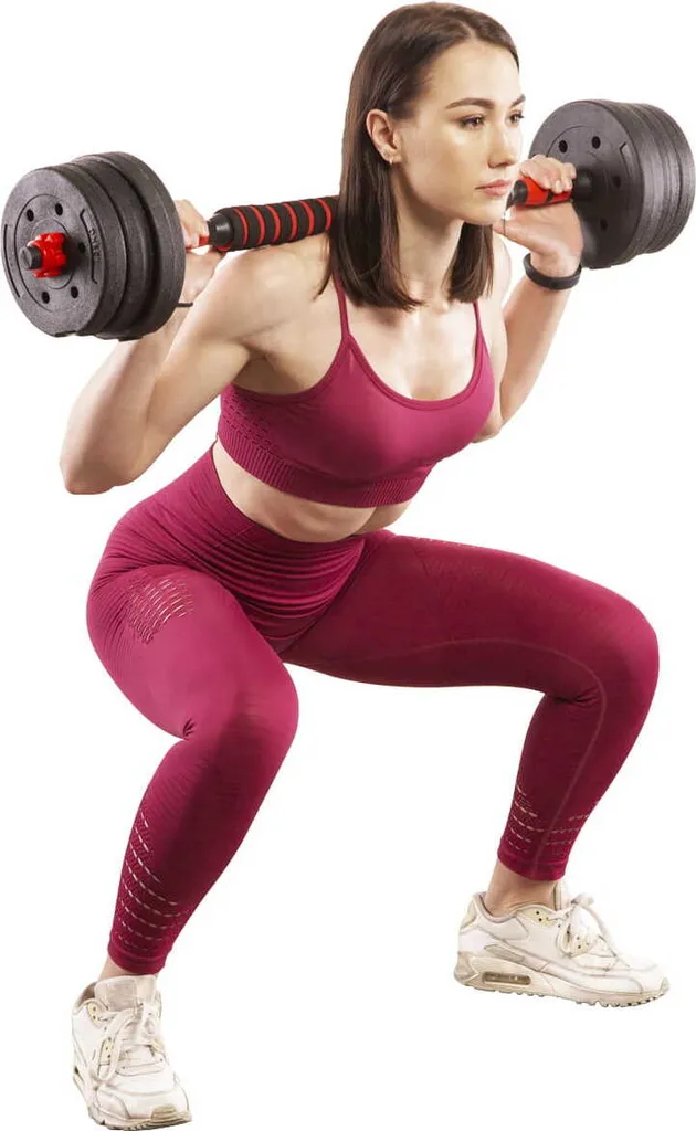 Haltères Composites 20 kg HMS SGP20 - Kit Musculation Complet Maison - 14