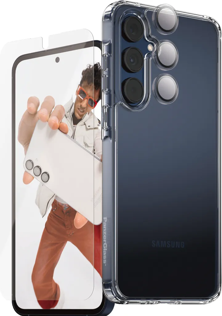 PanzerGlass CARE Flagship 3-in-1 Bundle Samsung Galaxy A56 5G (CRRCHNUG38380)