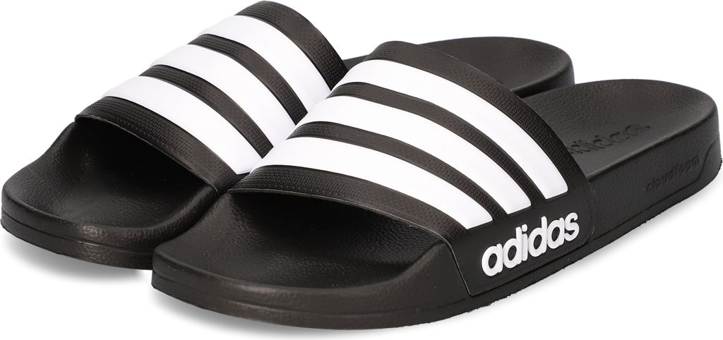 adidas Hommes Adilette Shower Slipper, Noir, 47 UE Image du produit 
