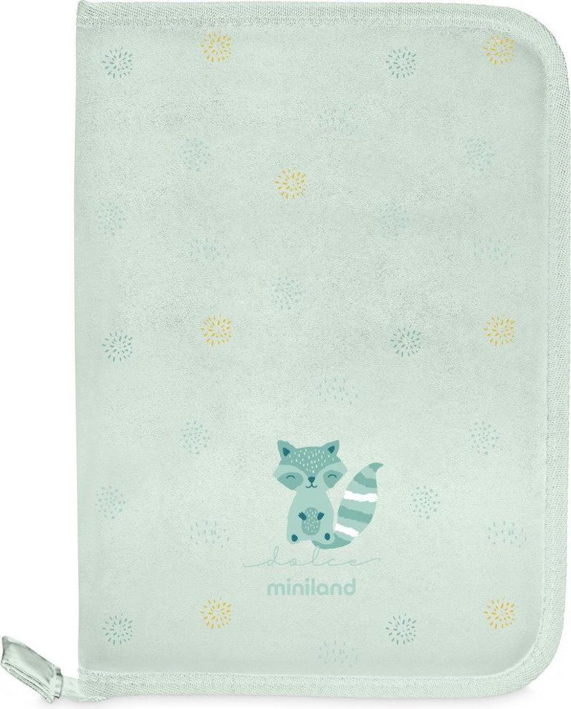 Miniland Dolce Etui für Dokumente/Gesundheitsausweis, mintgrün