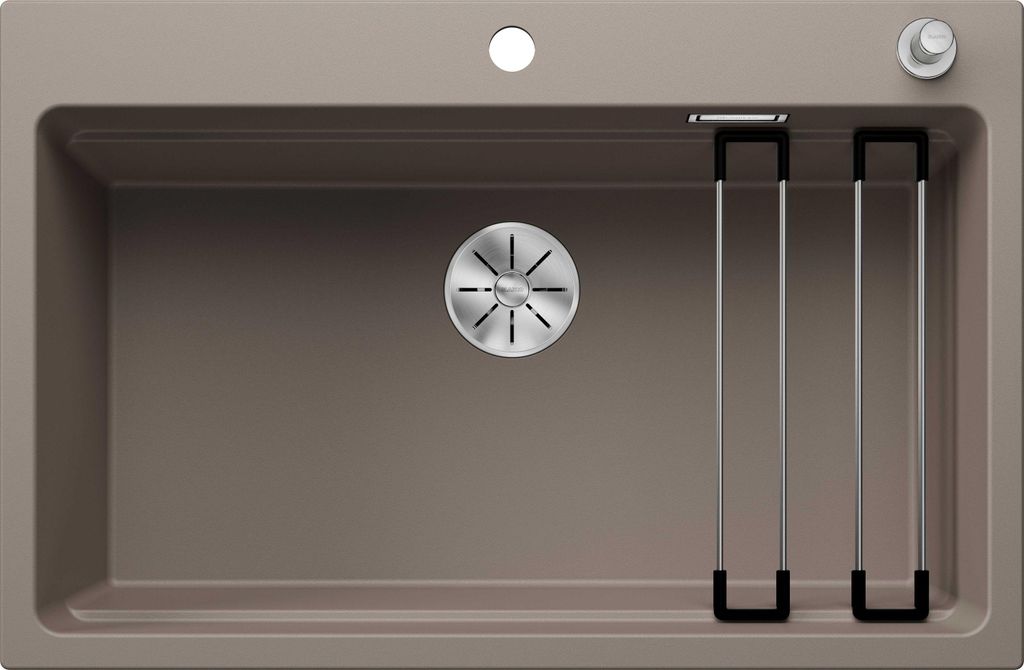 BLANCO ETAGON 8, SILGRANIT® PuraDur®, color trufa, con Imagen del producto 