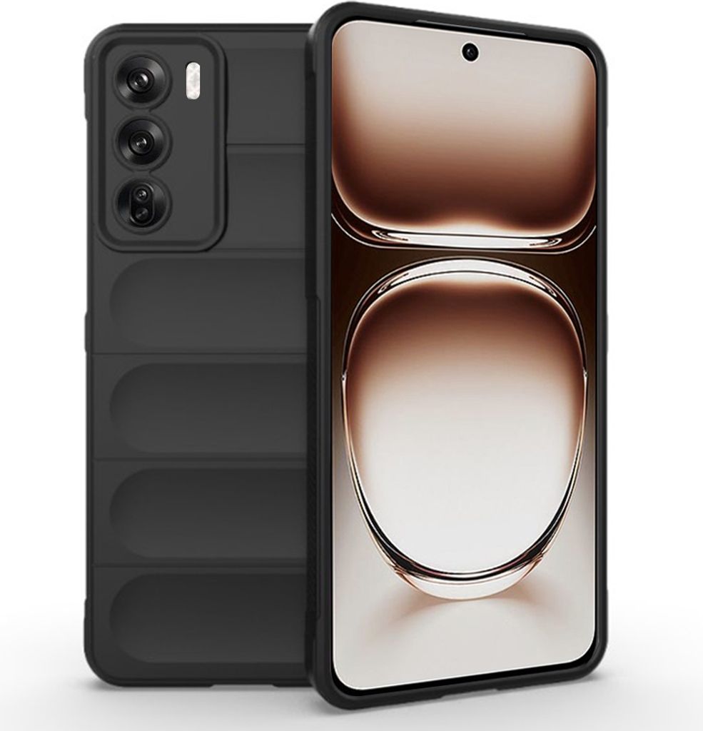 Magic Shield Hülle für Oppo Reno12 - Schwarz KP33211