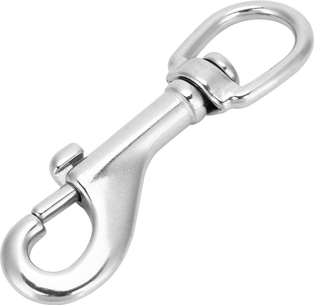 Haken, Edelstahlhaken, Taucherhaken, Drehösenhaken, Karabinerhaken