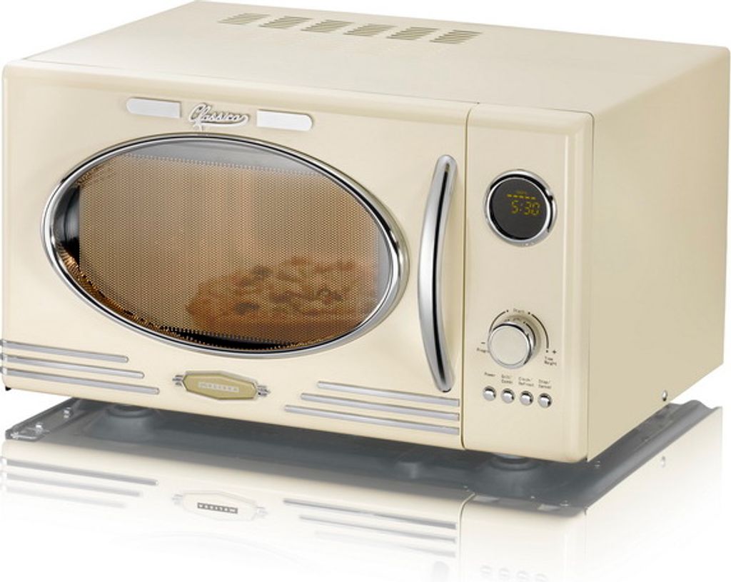 Melissa 16330128 Retro mikrovlnná trouba/1000 Watt/23 Obrázek produktu 9