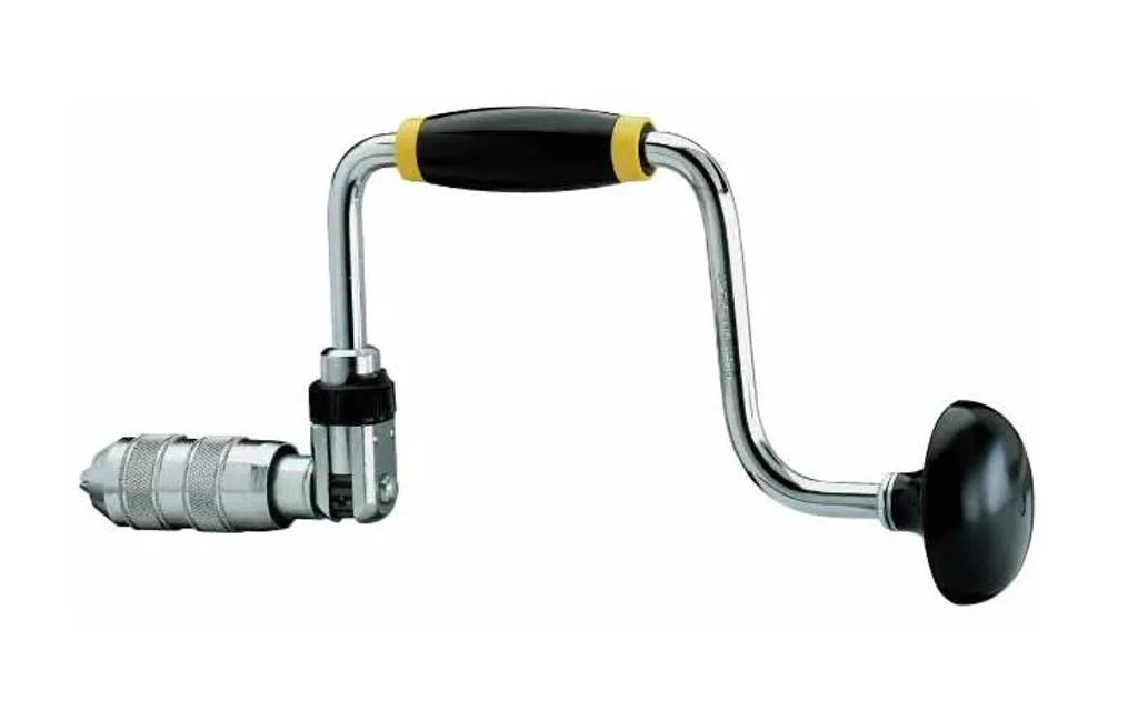 Stanley 5044 Trapano a Mano 250mm | Girabacchino Professionale a Cricchetto