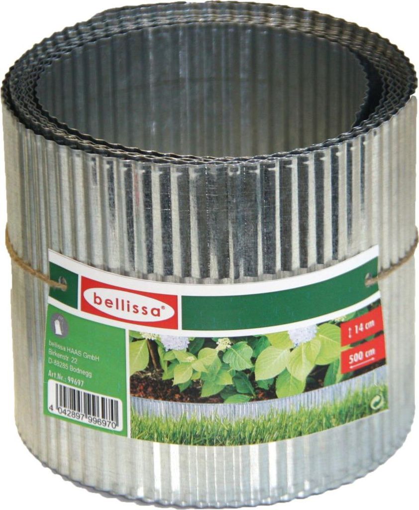 Bellissa Rasenkantenband kleine Welle 500 x 14 cm