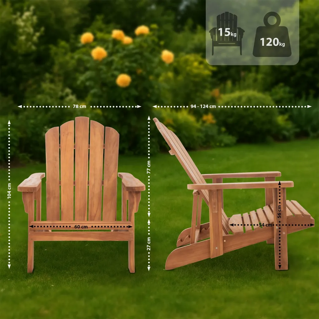 Chaise Brownsville dossier ajustable - Structure robuste et design chic - 2