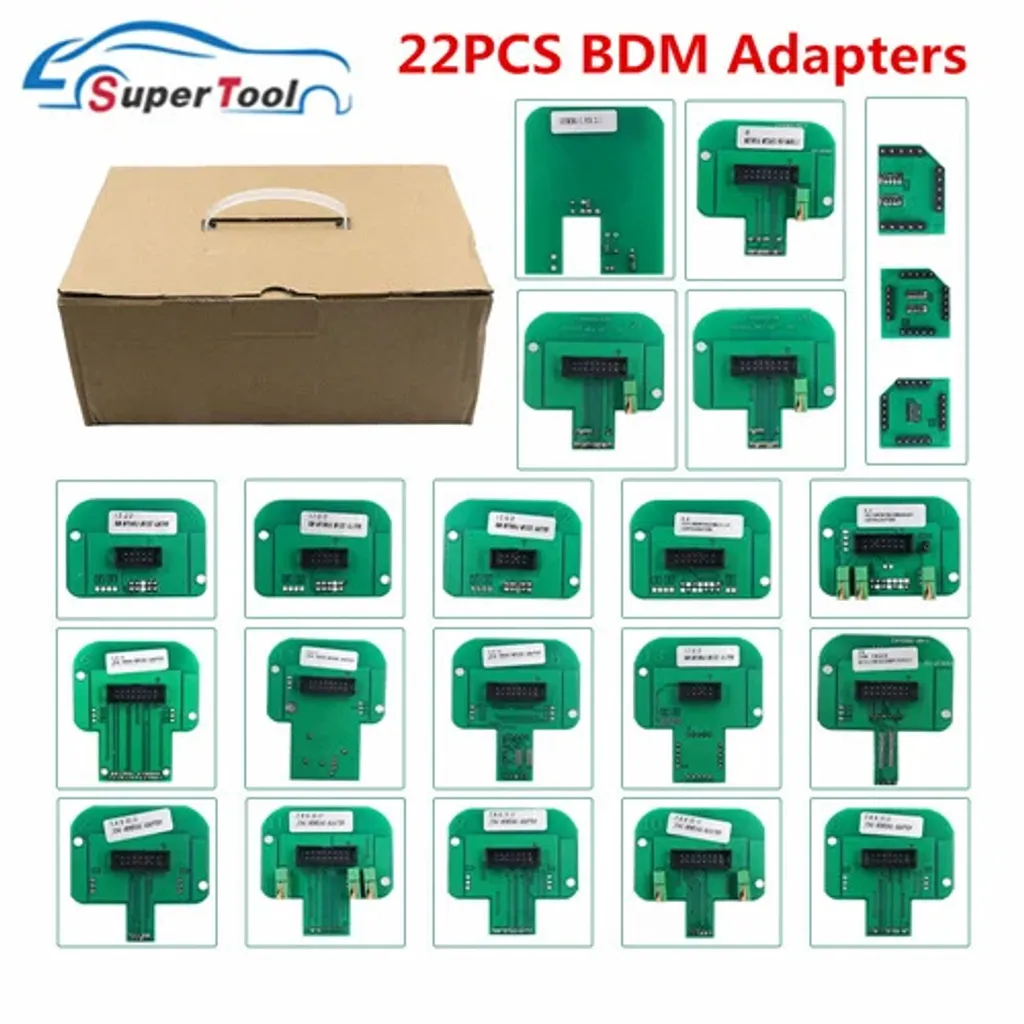Cadre BDM Professionnel en Plexiglas et 22 Adaptateurs pour Reprogrammation - 2