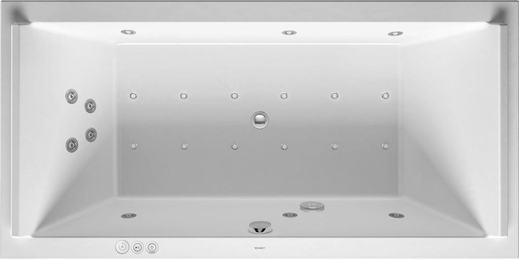 Rechteck-Whirlwanne STARCK 309 l 2000x1000mm we 2 RS Combi-System P Combi-System P