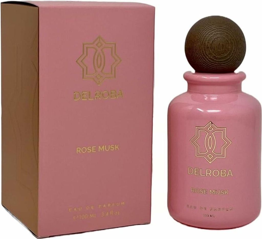 Delroba Rose Moschus Eau de Parfum für Frauen 100 ml