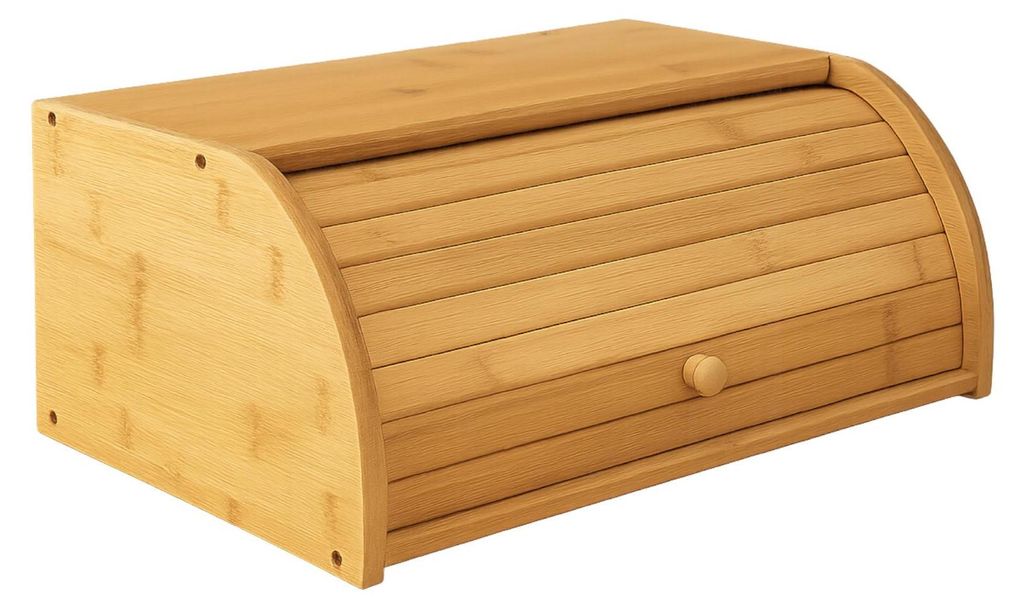 Chlebak bambusowy drewniany rolowany kuchenny 40x27x16 | Zdjęcie produktu 