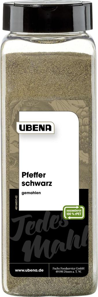 UBENA 712242008 UBENA Pfeffer schwarz gemahlen Gewürz, Zdjęcie produktu 