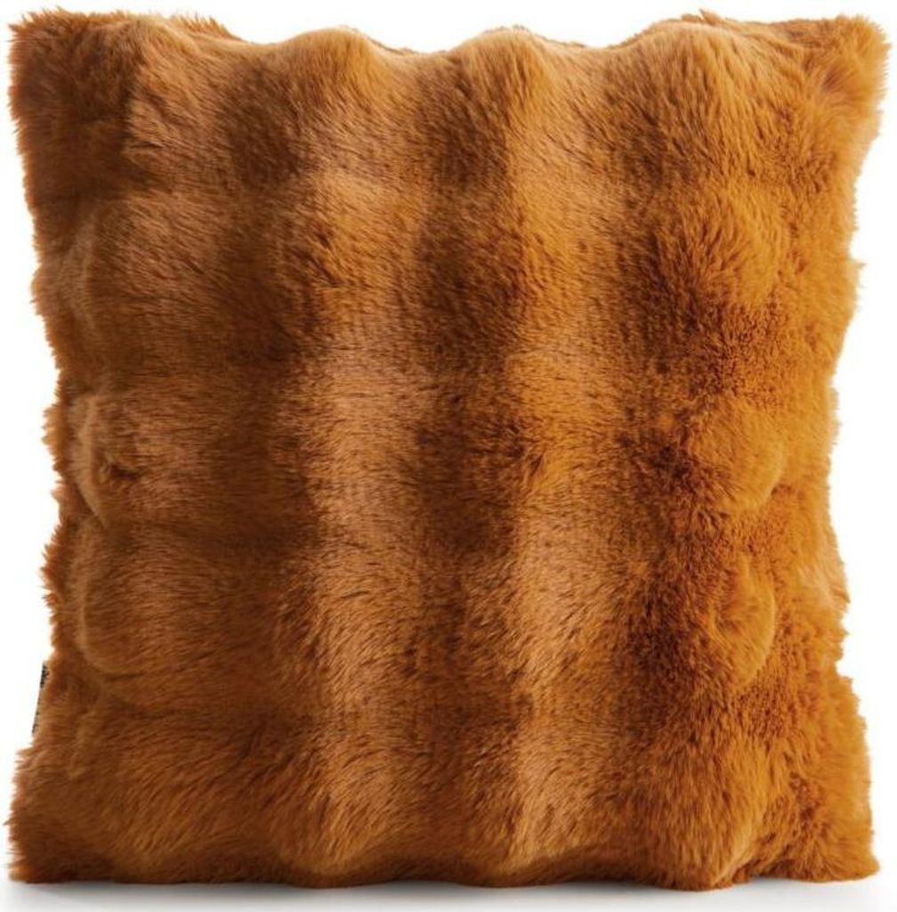 EUROFIRANY | Dekokissenbezug - orange - 45 x 45 cm - Kissenbezug - Kissenhülle - Zierkissenbezug