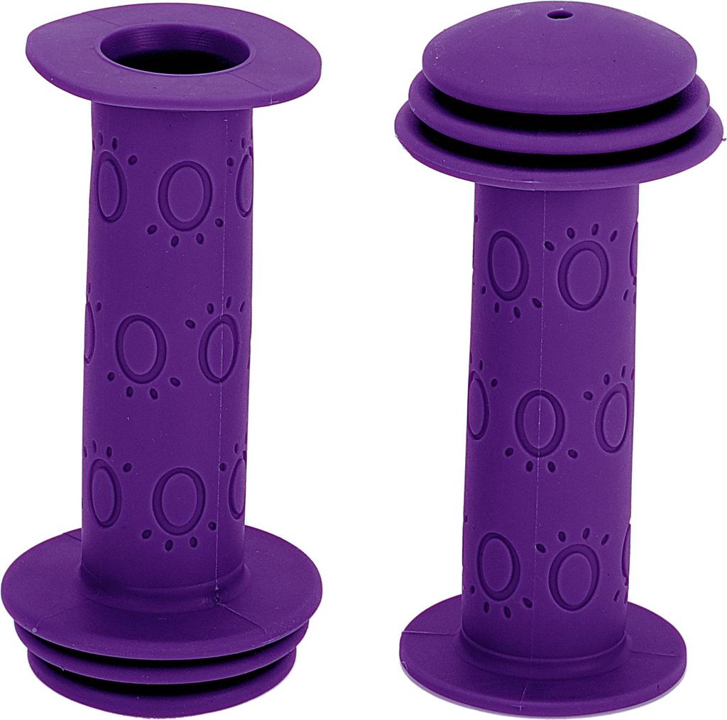 Kinderfahrrad Lenkergriffe Abdeckungen 105mm Lang Weich | Kinderfahrrad Lenkergriffe Schutz Lila 1 Paar