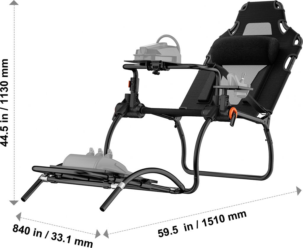 VEVOR Rennlenkradständer, faltbar, für Logitech Produktbild 8