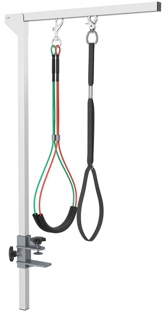 PawHut Haustier Fellpflege Arm, Klappbares Produktbild 