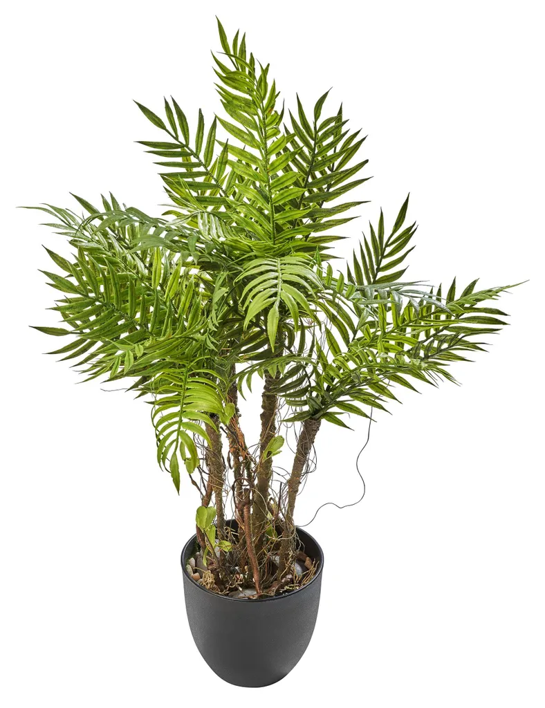 Fougère artificielle en pot pour décoration d'intérieur style scandi