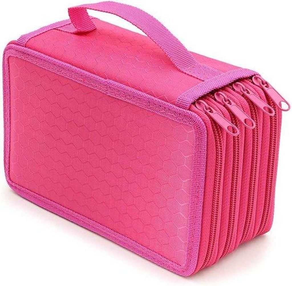 Canvas Künstlermappe Organizer Große Kapazität Mehrschichtiges Etui