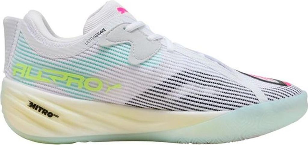 Basketballschuhe für Erwachsene Puma All-Pro Nitro 2 Weiß