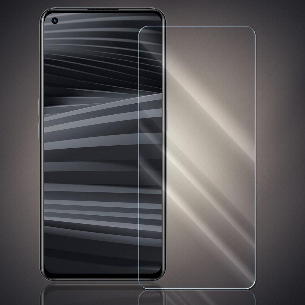 Panzer Folie für Realme GT2 Echt Glas Displayschutzfolie Produktbild 
