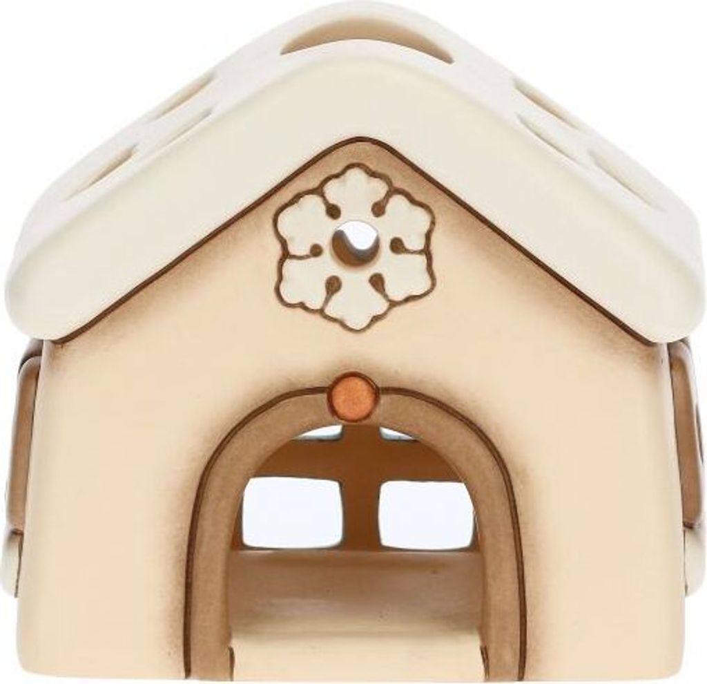 THUN Winter gifts 'Teelichthaus Regali d'inverno, cremefarben' 2022
