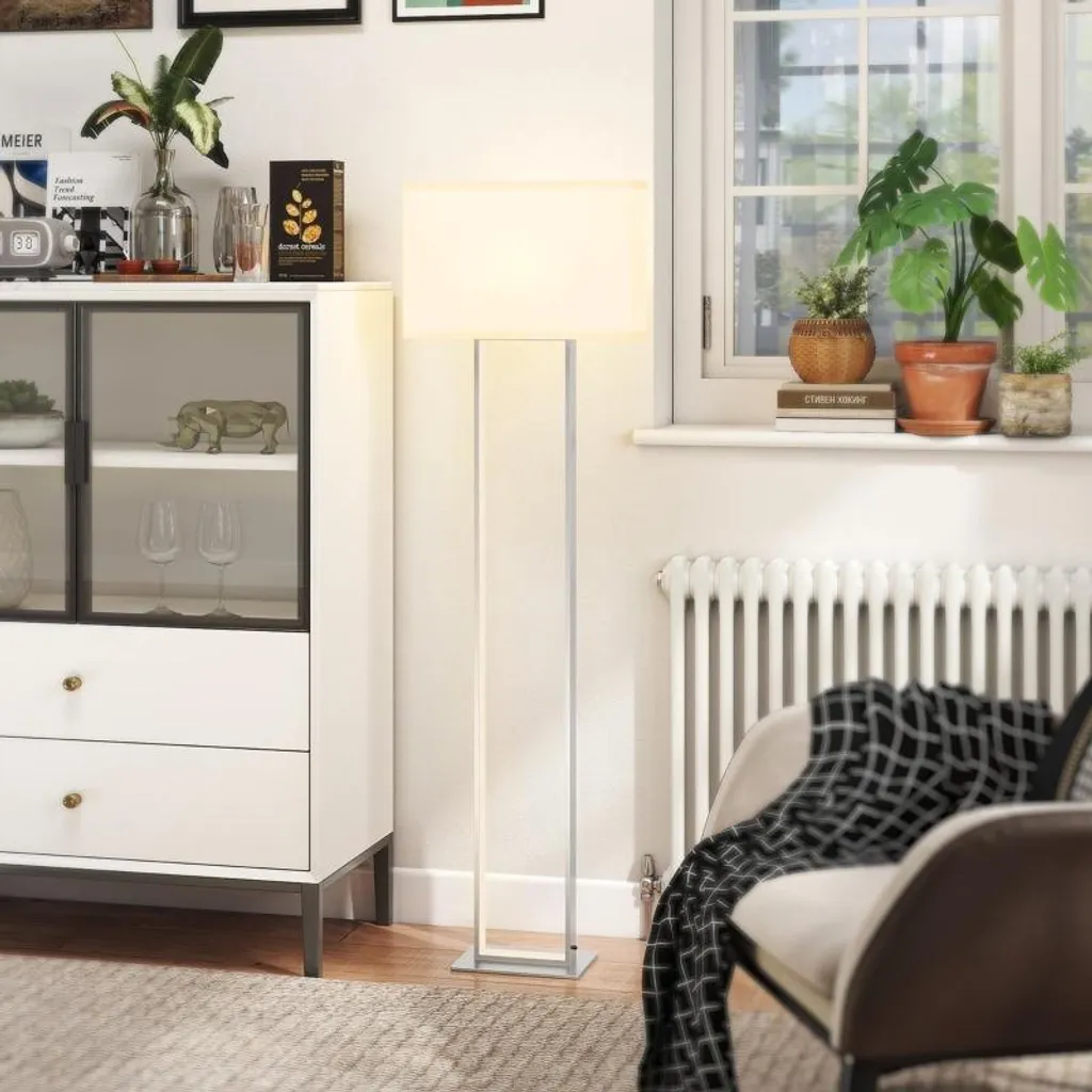 Lampadaire Anti-Éblouissement pour Salon : Éclairage Blanc Réglable