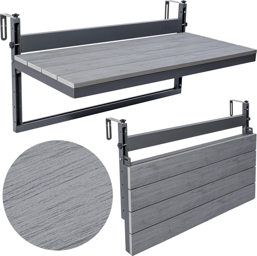 Table de balcon suspendue AGATTI STONEWOOD Image du produit 