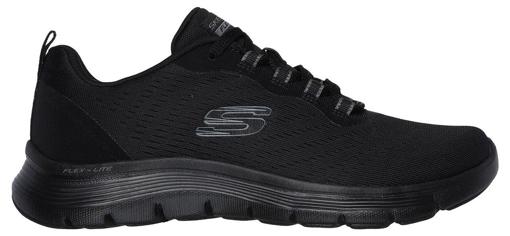 Skechers Flex Appeal 5.0 Black/Gray Größe EU 39 Produktbild 