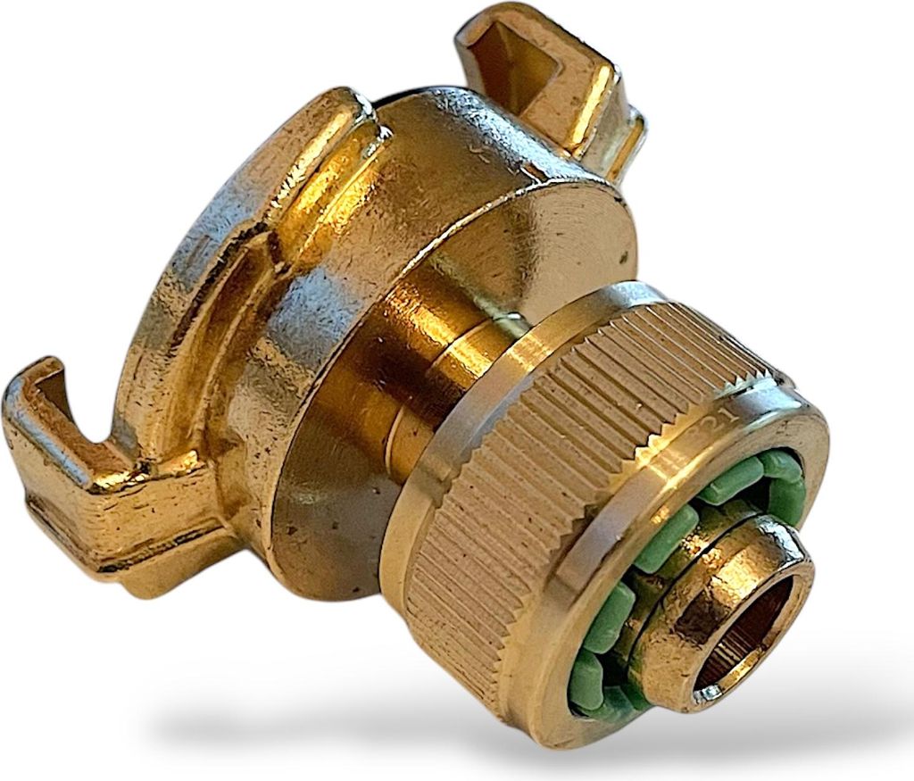 Schnellkupplung Messing Schlauchanschlussstück 3/4 Zoll Schlauch (19 mm)