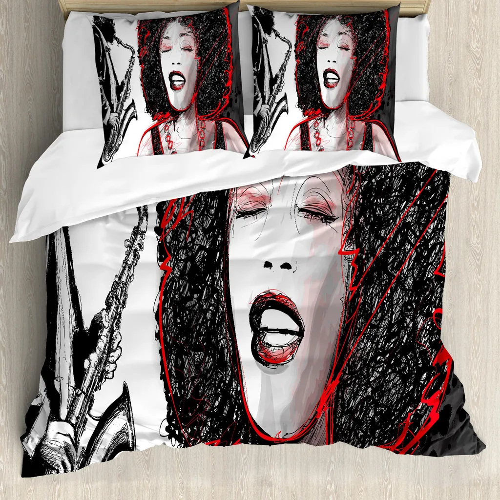 Trend Camera da Letto: Copripiumino Afro Chic ABAKUHAUS Matrimoniale