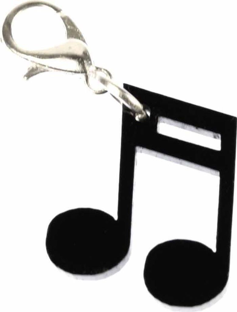 Note Noten 16tel Sechzehntel Musik DJ Charm Anhänger Produktbild 
