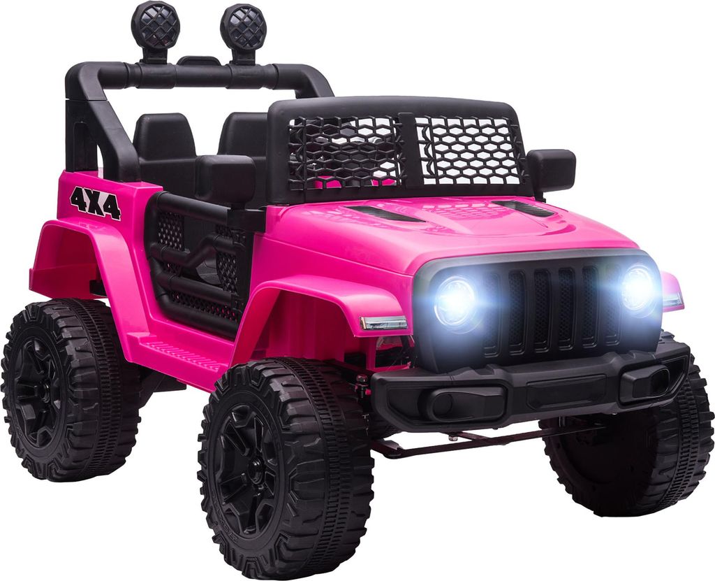 HOMCOM Kinder Elektroauto 12V Elektroauto für Kinder mit Fernbedienung Motor