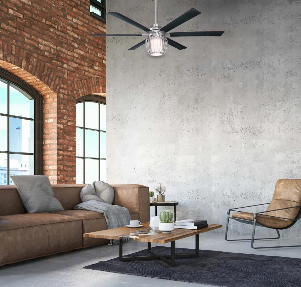 Ventilateur de plafond Willa 153 cm avec LED et télécommande incluse - 7