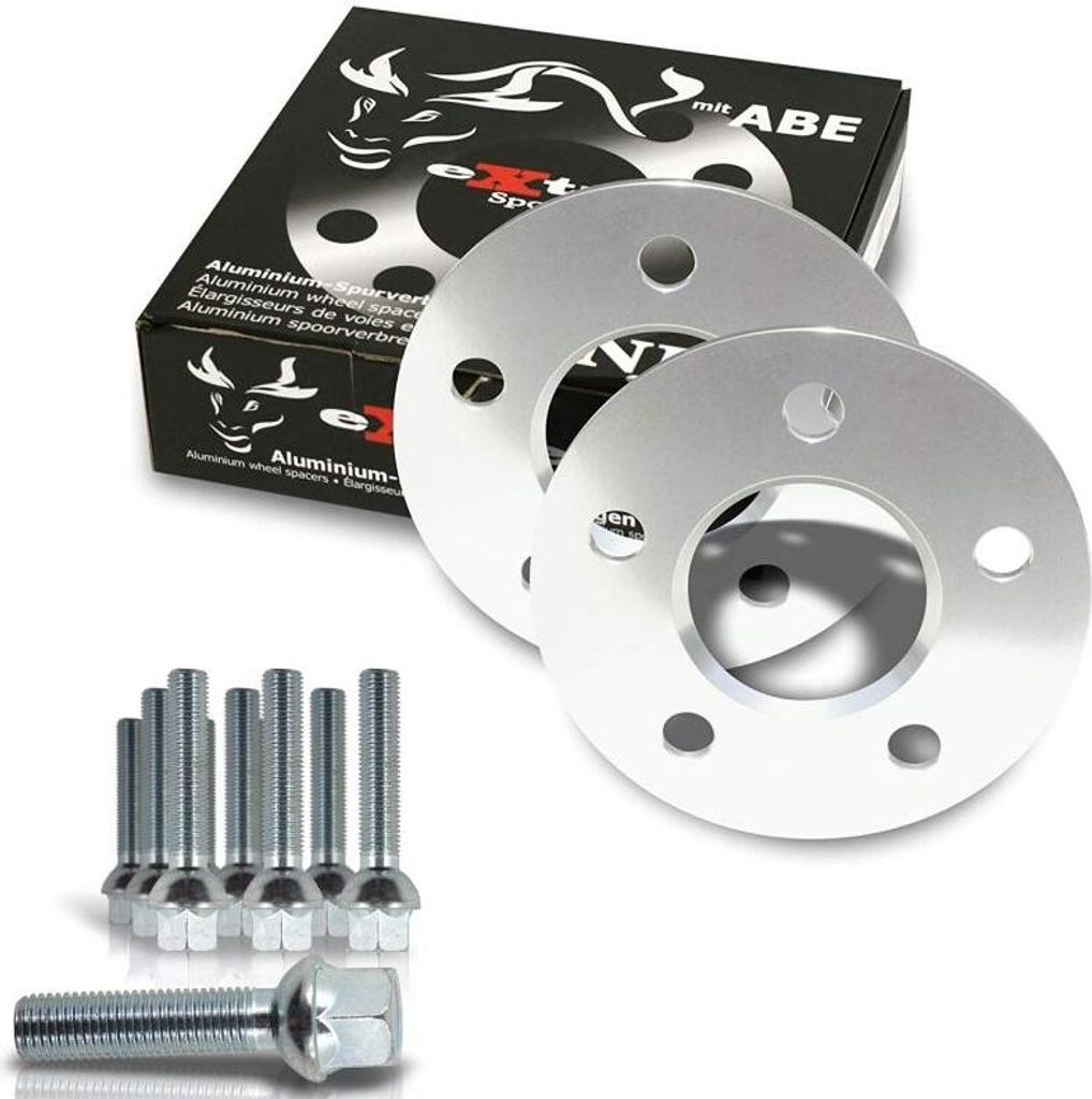C-Klasse 203 Spurverbreiterung Spurplatten SET LK 5x112 2x 5 = 10mm Radschrauben