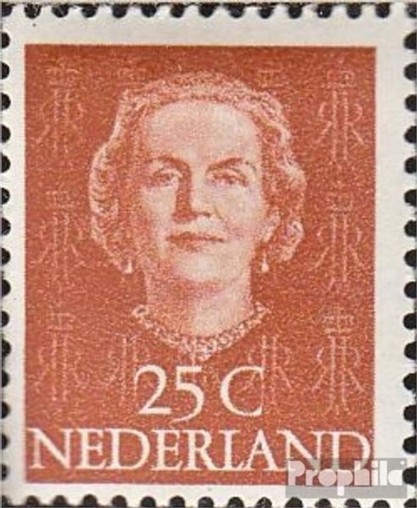 Briefmarken Niederlande 1949 Mi 532 postfrisch Königin Produktbild 