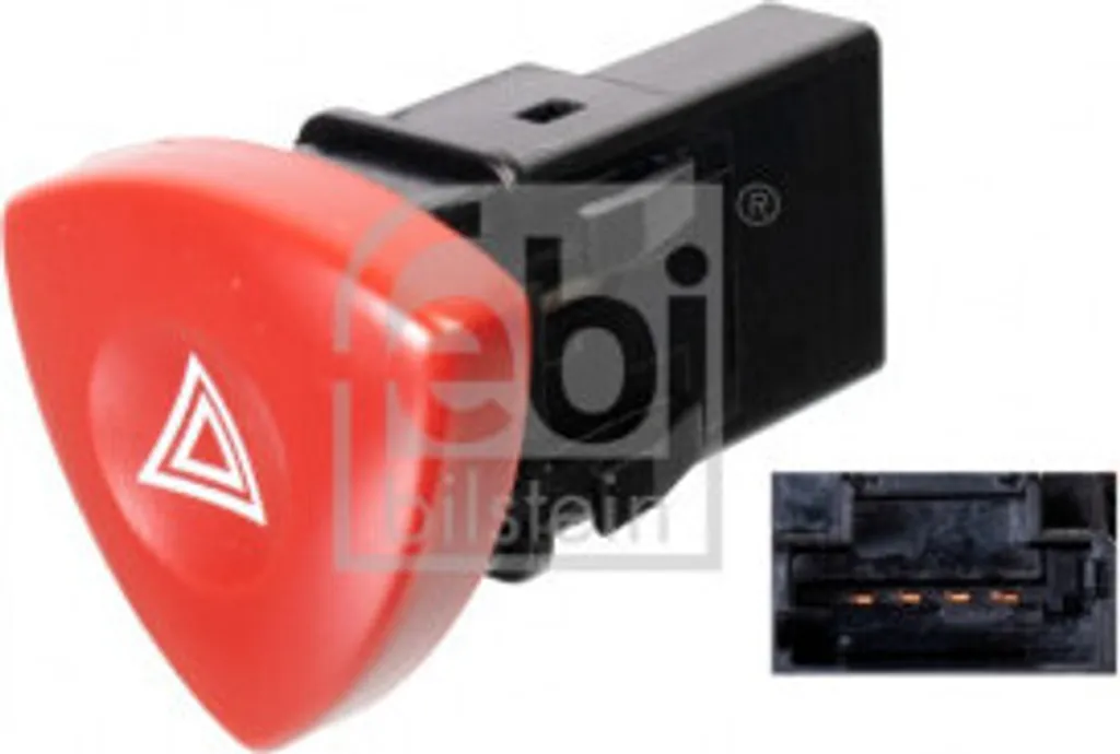 Interrupteur de Feux de Détresse FEBI 107792 pour Opel Vivaro et Movano