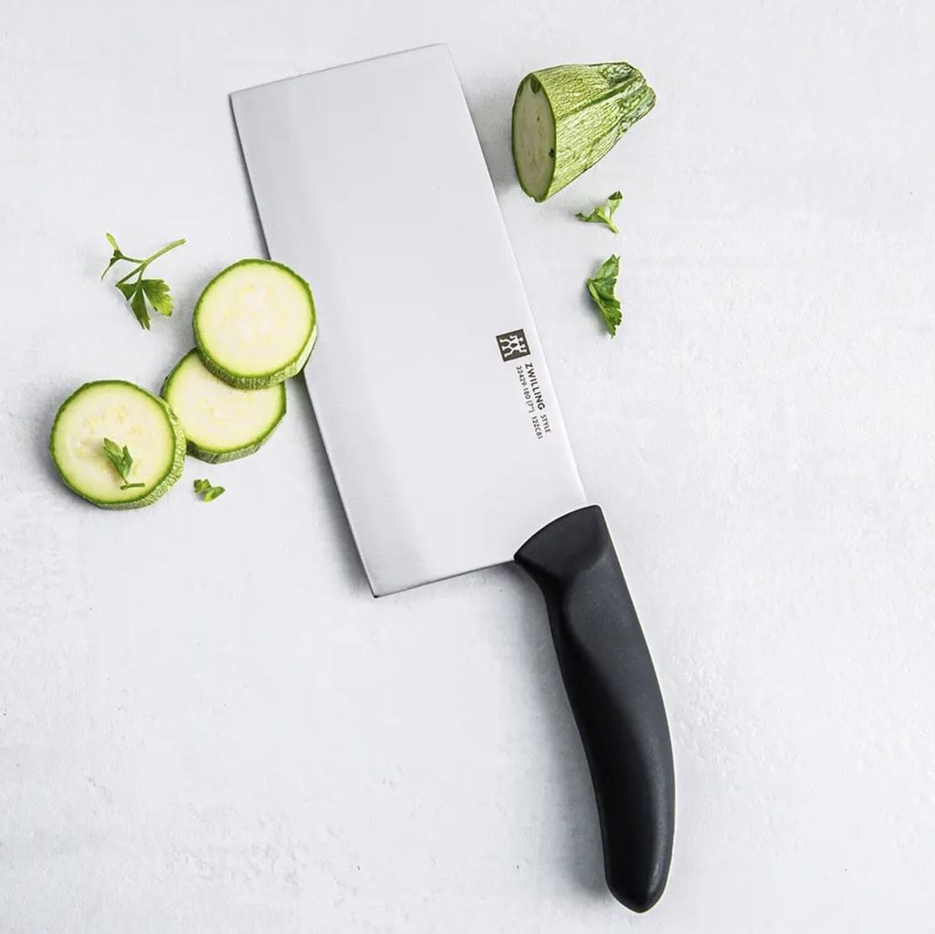Zwilling Style Hackmesser 18 cm – Chinesisches Küchenmesser aus Spezialstahl mit ergonomischem Griff – rostfrei, langlebig, ideal für Fleisch...