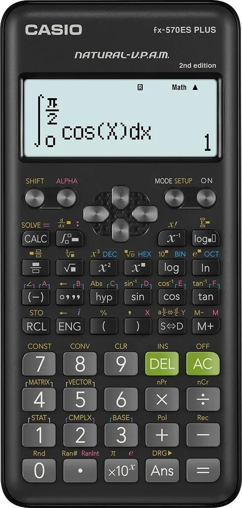 Calculatrice de Bureau Casio FX-570ESPLUS-2 pour Études Supérieures