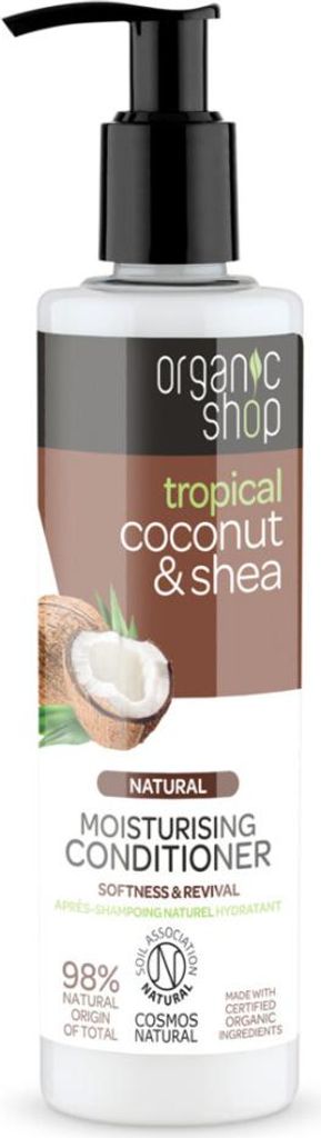 Organic Shop - Kokosnuss & Shea Conditioner - Nährend und pflegend - 280 ml - 1 Stück