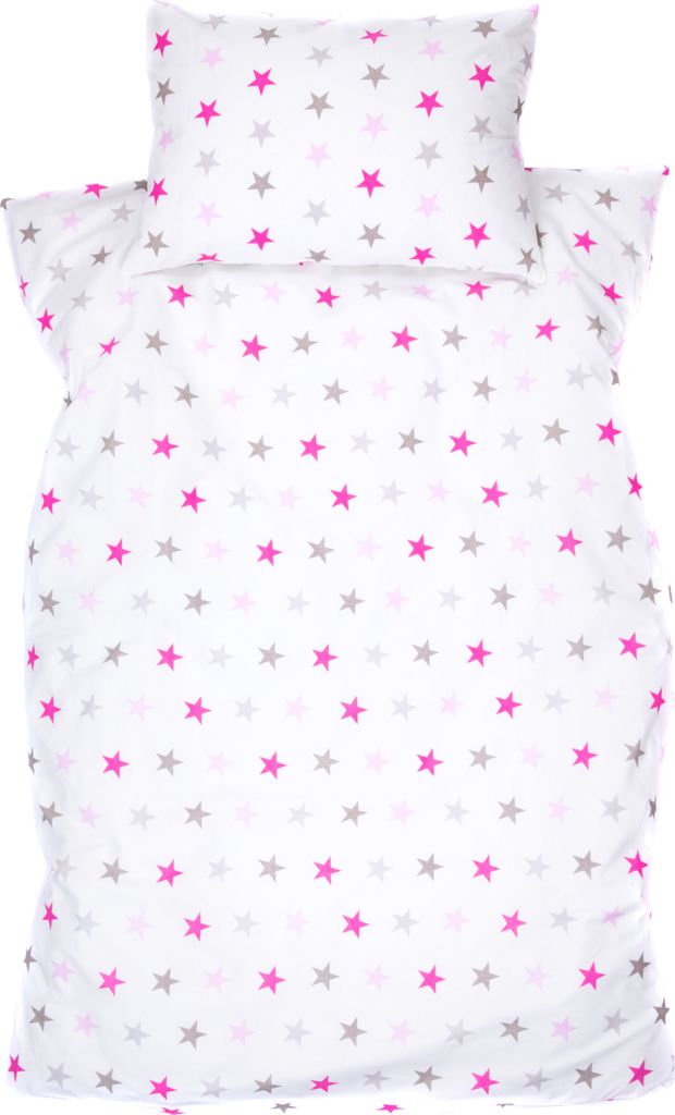 Amilian Kinderbettwäsche 2-teilig – 100×135 & 40×60 cm – Produktbild 
