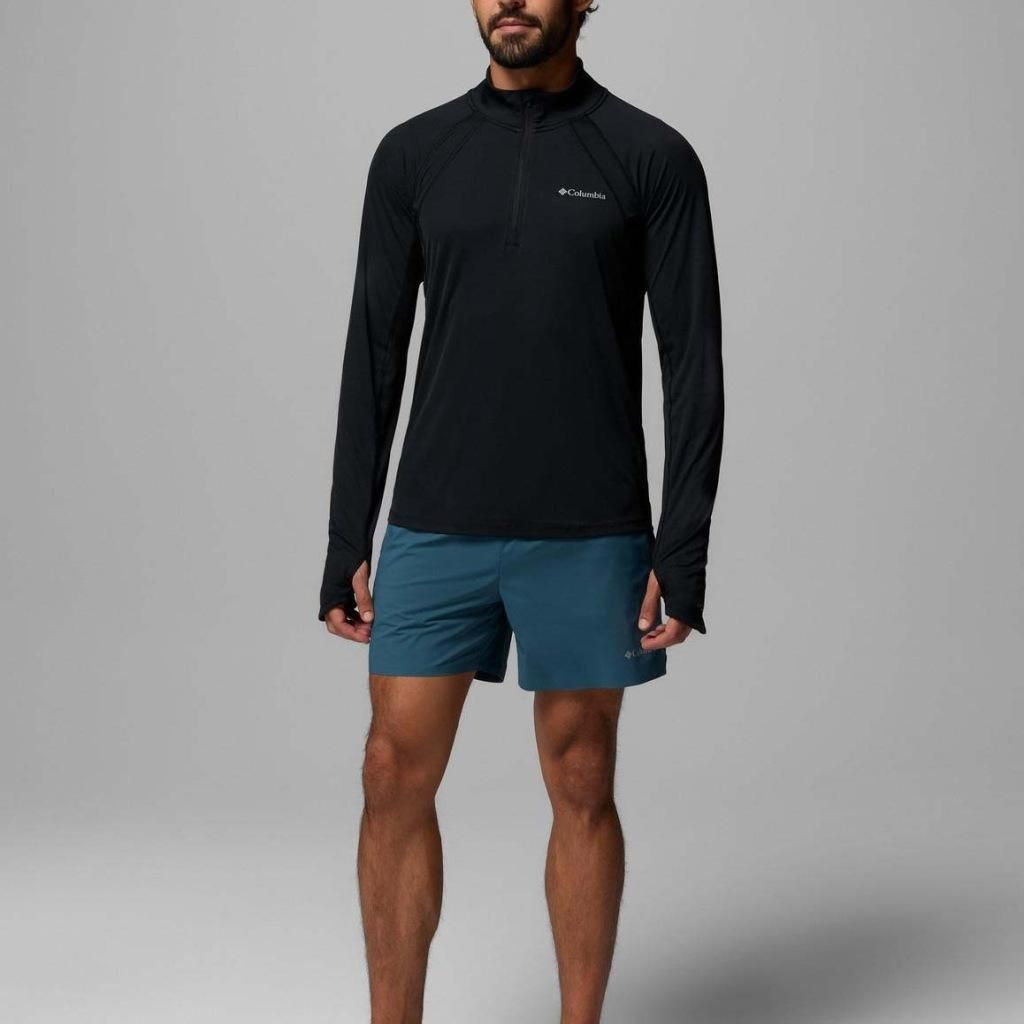 COLUMBIA STEALTH SPRING LS HZ TEE Schwarz