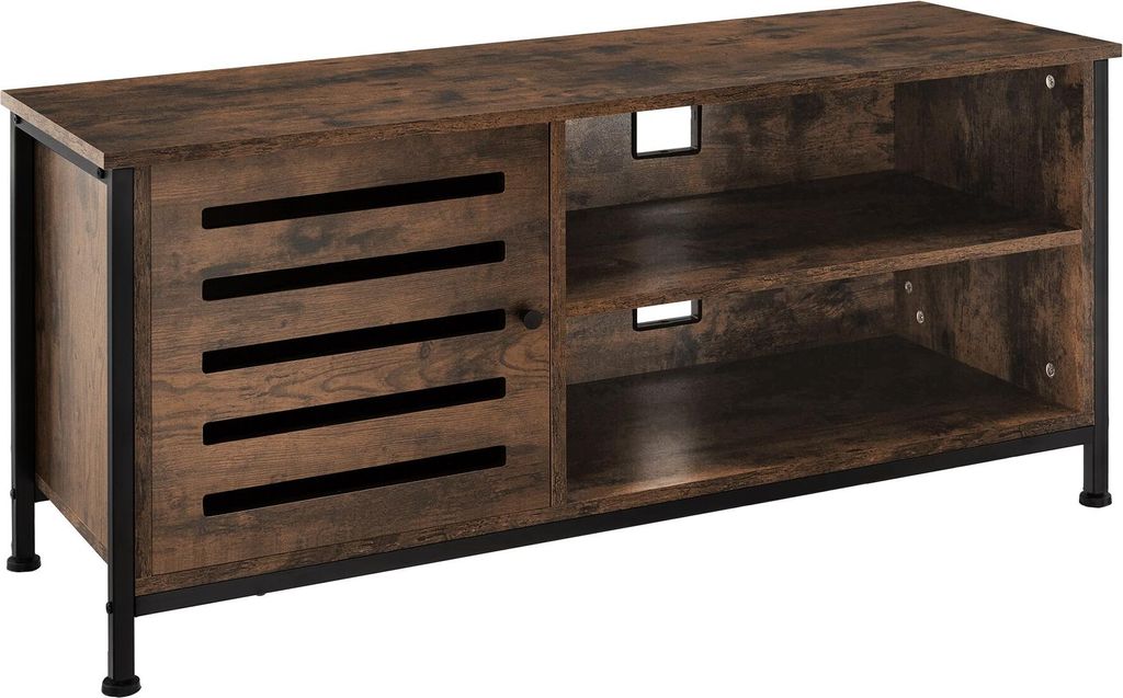 Meuble pour téléviseur Galway 110x41,5x50,5cm - Bois foncé Image du produit 