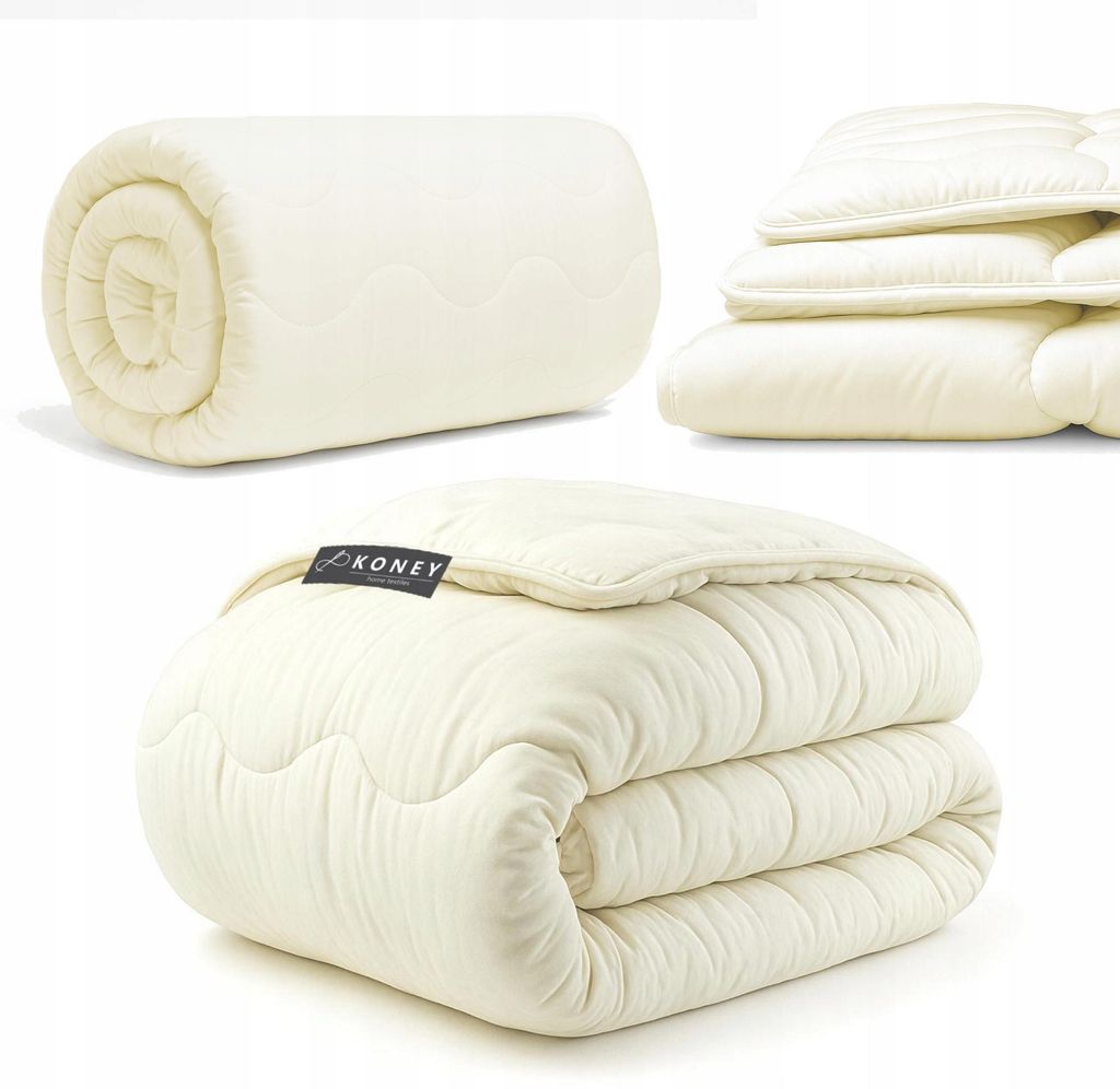 Bettdecke - Winter - 200x200 cm - Warm - Creme - aus Produktbild 