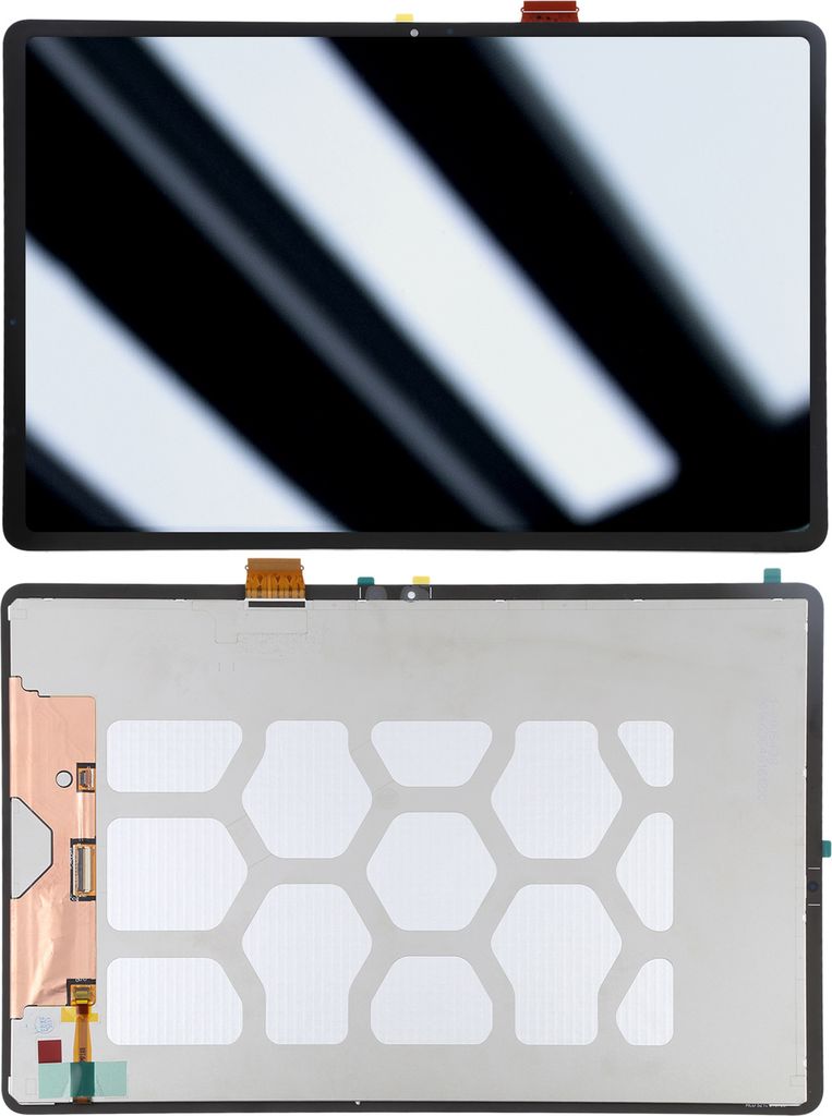 Clappio, LCD-Display + Touchscreen Ersatzteil – Schwarz für Samsung Galaxy Tab S7 FE, Schwarz