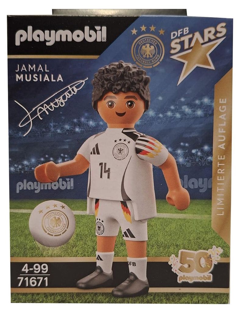 Figurky hráčů PLAYMOBIL DFB Stars na výběr - Limitovaná Obrázek produktu 